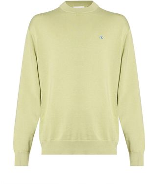 Calvin Klein Light Sweater Cotton - Yellow