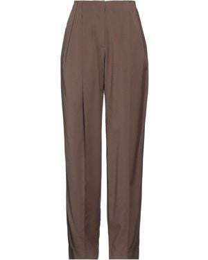 Low Classic Sand Trousers Wool, Polyester, Polyurethane - Brown