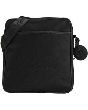 Roccobarocco Cross-Body Bag Textile Fibers - Black