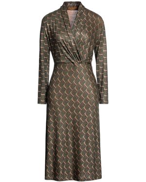 Siyu Midi Dress - Brown