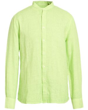 120% Lino Shirt Linen - Green