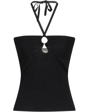 Kaos Top Viscose, Polyamide - Black