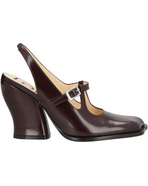 Loewe Plum Pumps Leather - Brown