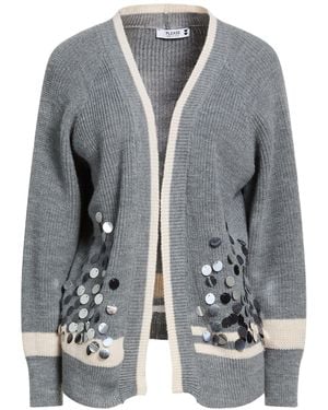 Please Cardigan Polyacrylic, Polyester - Gray