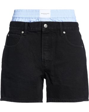 Alexander Wang Denim Shorts - Black