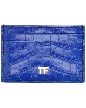 Tom Ford Cardholder - Blue