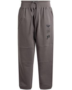 Y-3 Pants Cotton - Gray