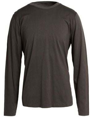 Transit Charcoal T-Shirt Cotton - Black