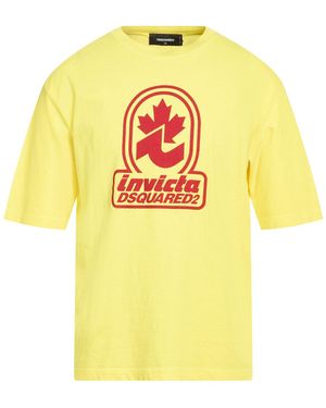 INVICTA x DSQUARED2 T-Shirt Cotton - Yellow