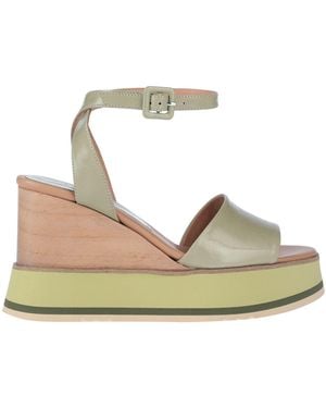 Paloma Barceló Sandals Leather - Metallic