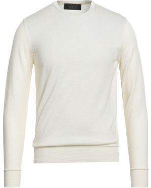 Vneck Pullover - Weiß