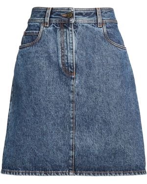 Etro Denim Skirt Cotton - Blue