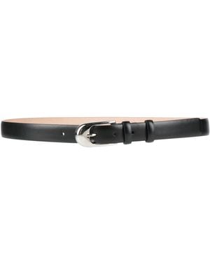 KHAITE Belt Leather - Black