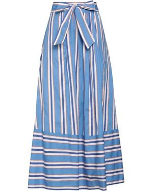 Niu Light Maxi Skirt Cotton, Elastane - Blue