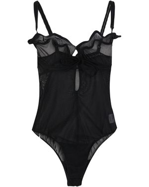 Y. Project Bodysuit Polyamide, Elastane - Black