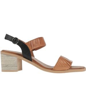 Cinzia Soft Sandals Leather - Natural