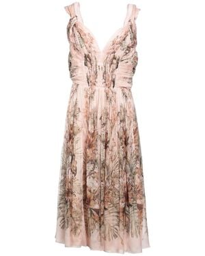 Alberta Ferretti Midi Dress - Pink