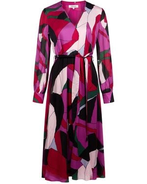 Diane von Furstenberg Midi Dress - Red