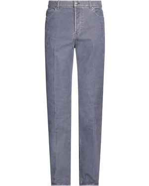 Ferragamo Trousers Cotton, Viscose, Elastane - Blue