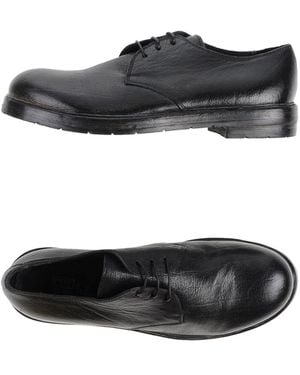 Moma Lace-Up Shoes Soft Leather - Black