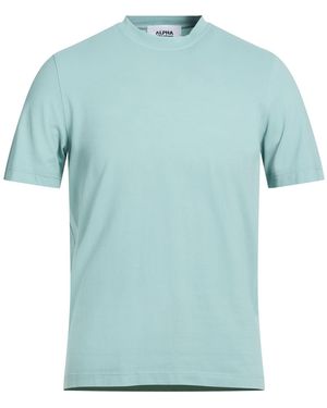 Alpha Studio Military T-Shirt Cotton, Elastane - Blue