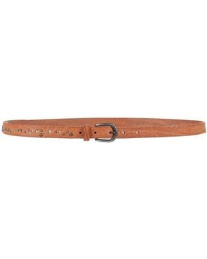 Post & Co Belt Leather - White