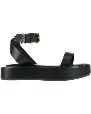 Patrizia Pepe Sandals Leather - Black