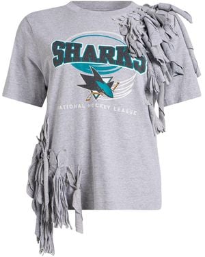 Conner Ives T-Shirt Cotton - Gray