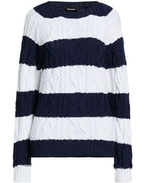 DSquared² Sweater Cotton, Wool, Polyamide, Polypropylene - Blue