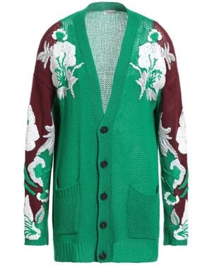 Valentino Garavani Cardigan Cashmere, Virgin Wool - Green