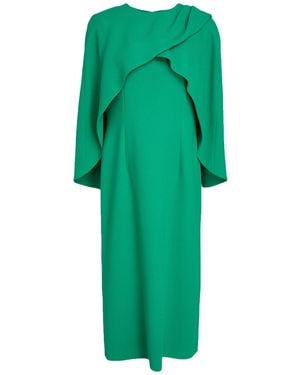 E.Stott Midi Dress Wool - Green