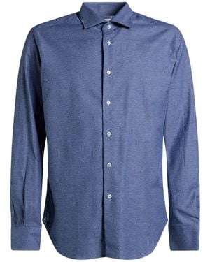 ALEX INGH Shirt Cotton - Blue