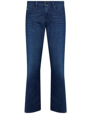 Tramarossa Jeans Cotton, T-400 Fiber, Elastane - Blue