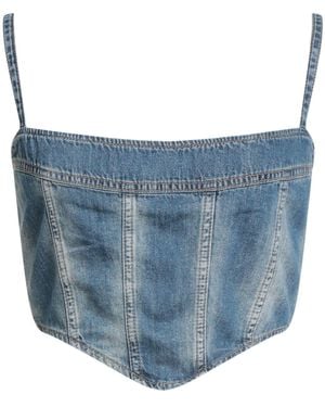 Chiara Ferragni Top Cotton - Blue