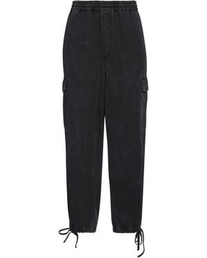 Etudes Studio Trousers Cotton, Linen - Black