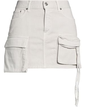 Dondup Mini Skirt Cotton - Gray