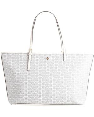 Tory Burch Handbag Textile Fibres - White