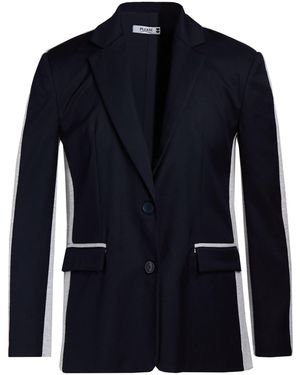 Please Blazer Polyester, Viscose, Elastane - Blue