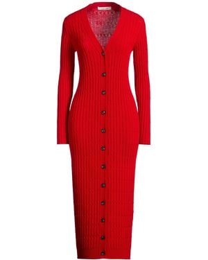 Liviana Conti Cardigan Virgin Wool - Red