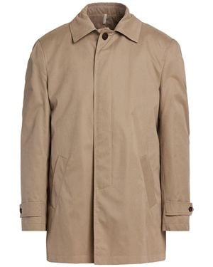 Twenty-one Overcoat & Trench Coat Pes, Cotton, Nylon - Brown