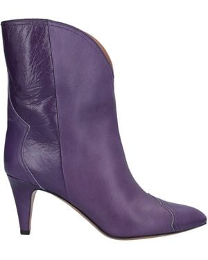 Isabel Marant Ankle Boots - Purple