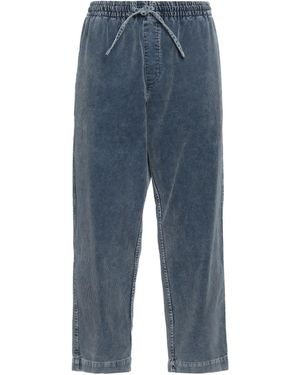 YMC Slate Trousers Cotton, Polyester - Blue