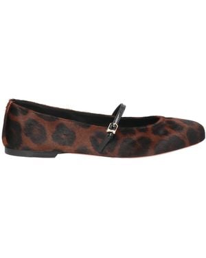 Santoni Ballet Flats - White