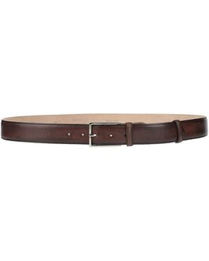 Doucal's Belt Soft Leather - White