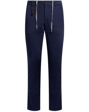 Marco Pescarolo Trousers Cotton, Elastane - Blue