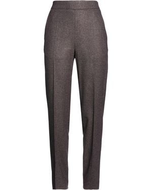 Agnona Pants Wool, Viscose, Elastane - Gray