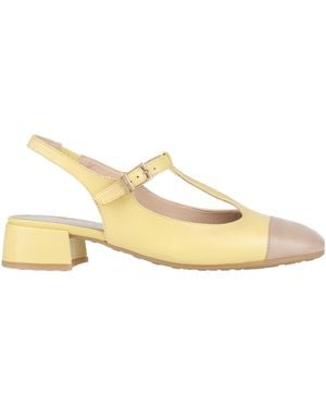 Hispanitas Sand Pumps Leather - Natural