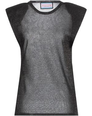 ELEONORA GOTTARDI T-Shirt Viscose, Polyester - Grey