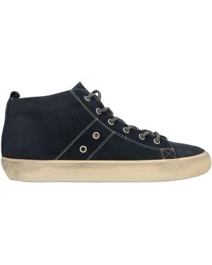 Leather Crown Sneakers Leather - Blue