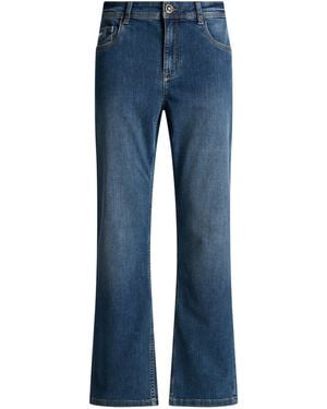 Yes-Zee Jeans Cotton, Elasterell-P, Elastane - Blue